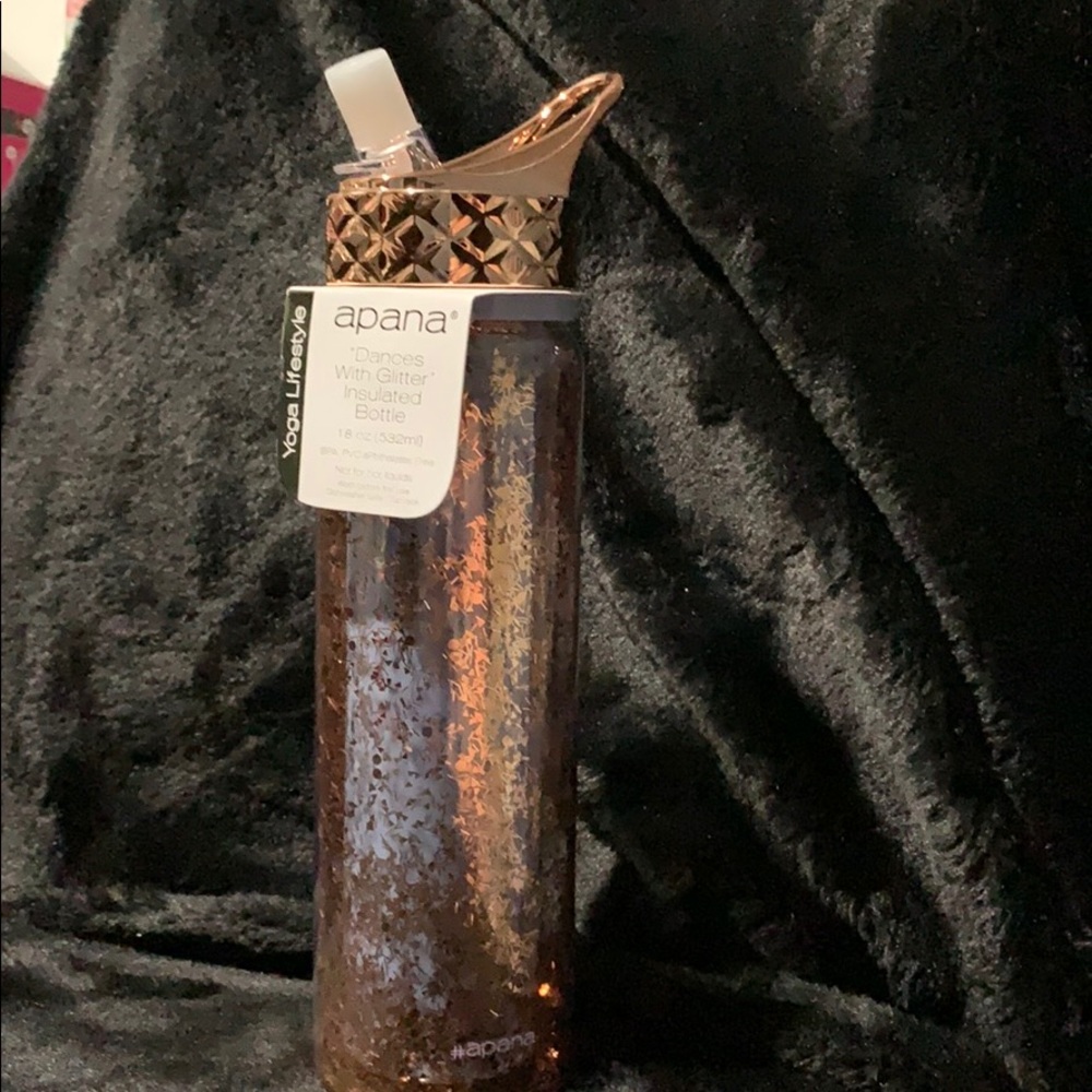 Rose Gold Glitter Bomb 18oz Water Bottle💖